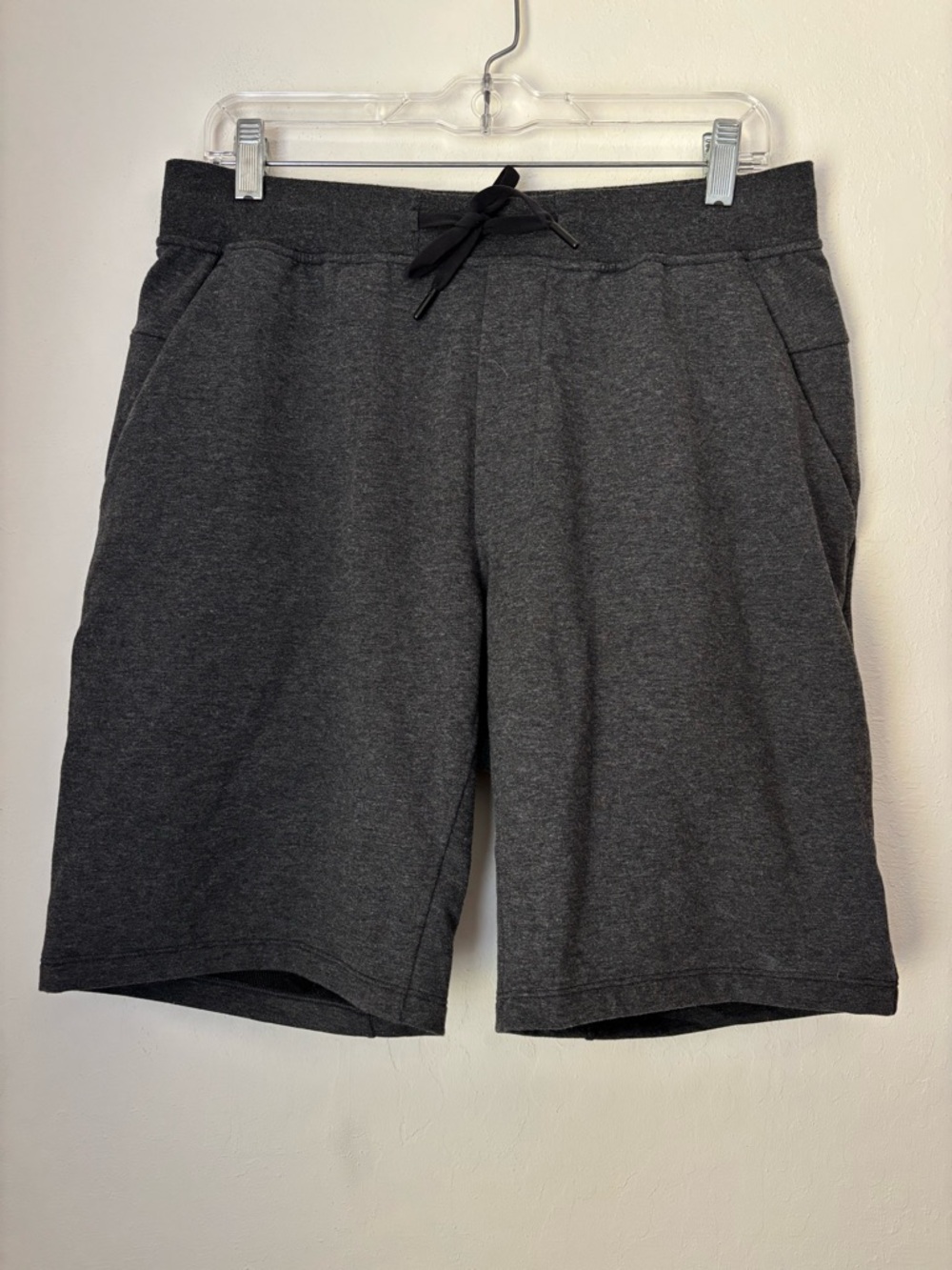 Lululemon City Sweat Short *9.5" Heathered Black Men’s Large Activewear Casual